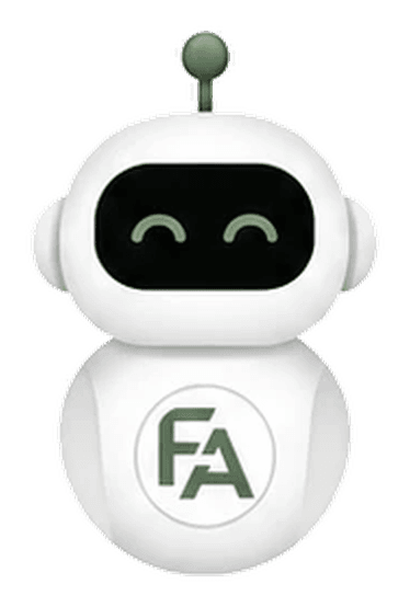 FranAssistant AI robot mascot